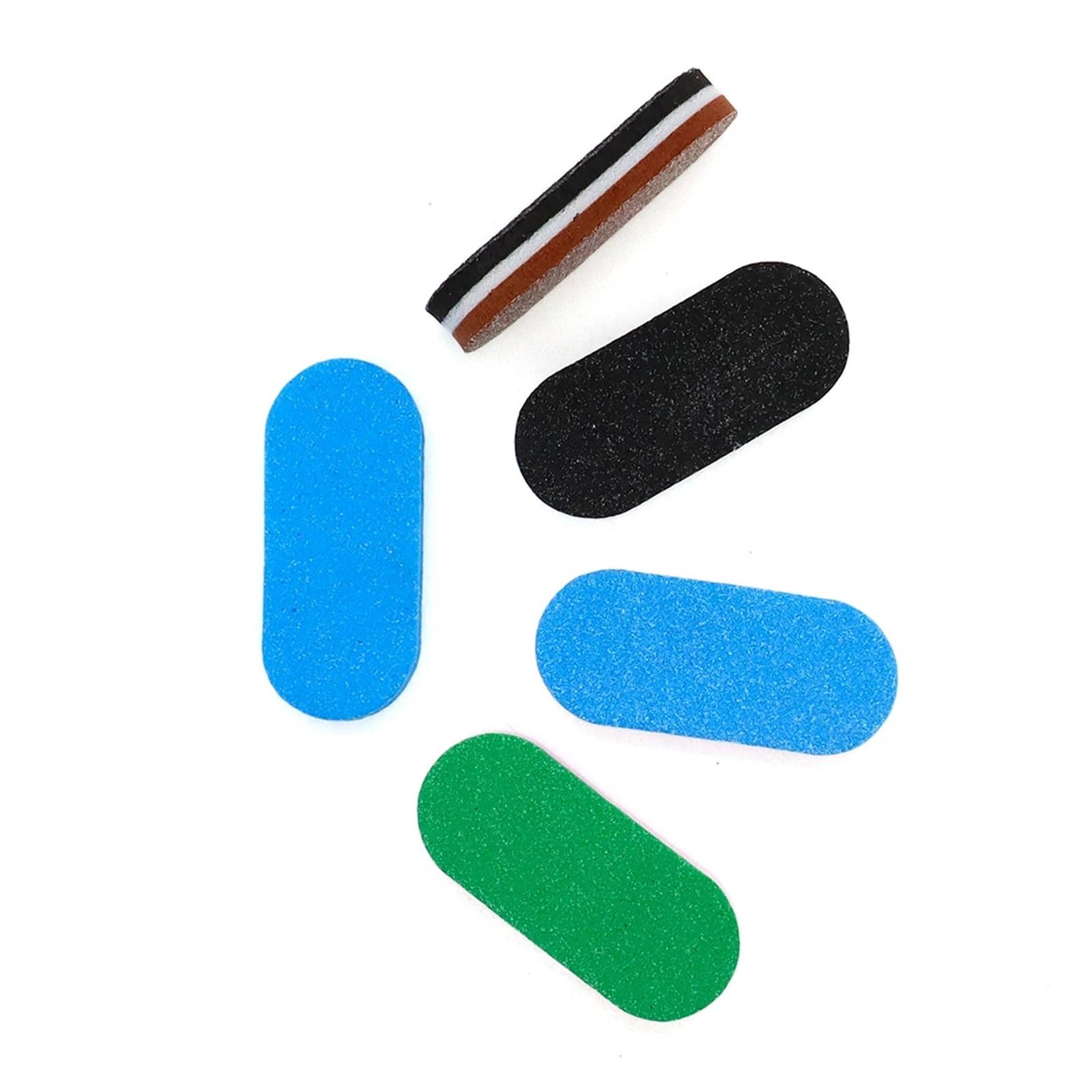 250 500 1000 Stück Nagelpufferfeilen Block Polieren Schleifblöcke Pediküre Pflege Nägel Professionelle Maniküre(500pcs)