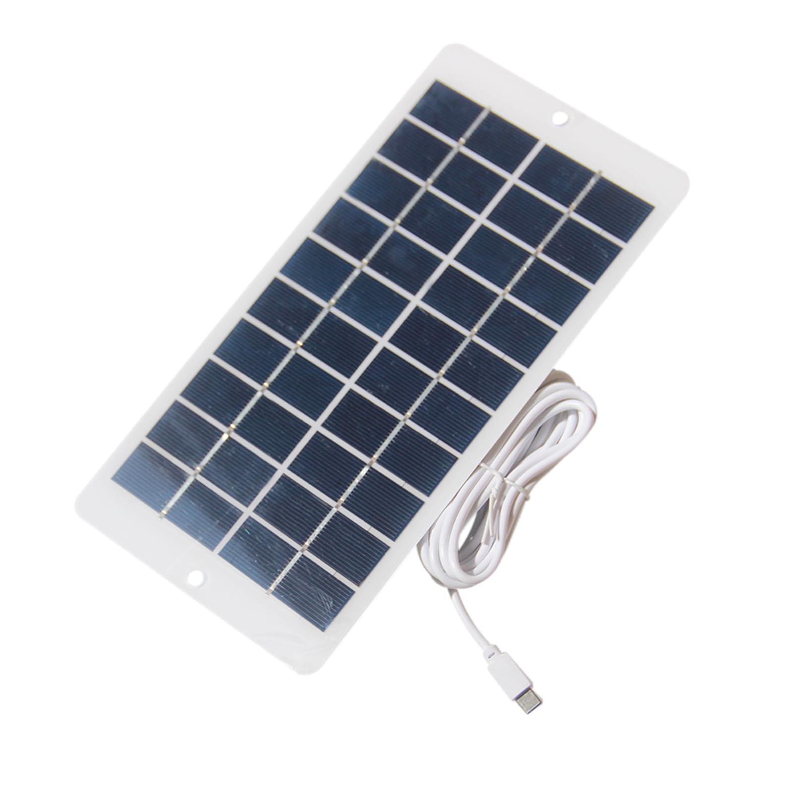 Pannello solare 4.5W per telecamera di sicurezza esterna 5V USB pannello solare addebita per batteria ricaricabile alimentato fotocamera