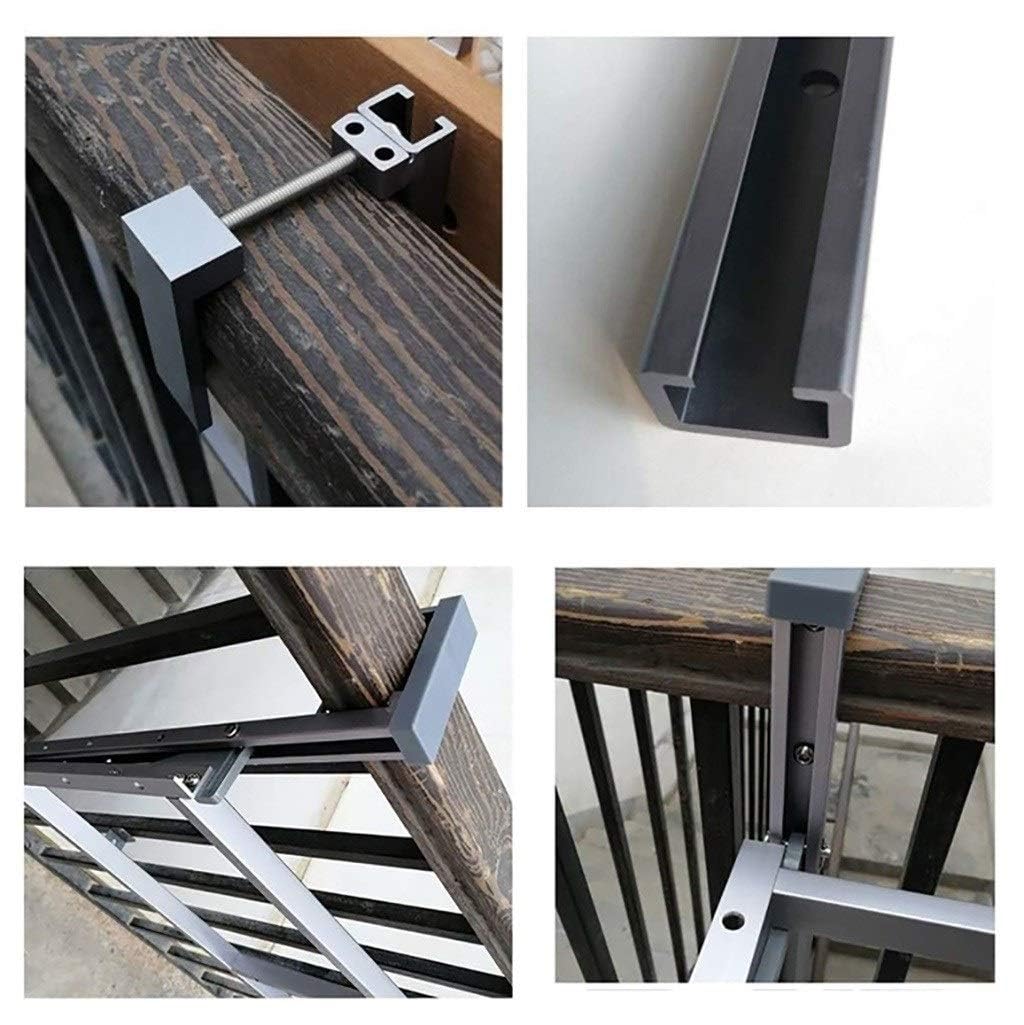 Składany i regulowany na wysokość stolik balkonowy – Brązowy stolik składany z aluminiową ramą na balkon, taras i do ogrodu (imitacja drewna, metalowy haczyk do zawieszenia)(120 * 37cm)