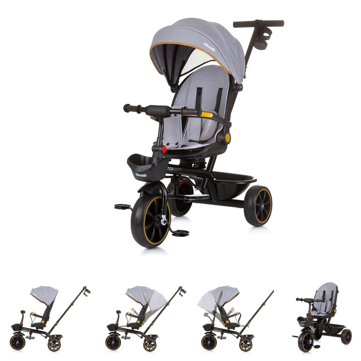 OPORTUNIDAD Triciclo evolutivo con asiento giratorio 360º MATRIX OCEAN de Chipolino OPORTUNIDAD Triciclo evolutivo con asiento giratorio 360º MATRIX OCEAN de Chipolino