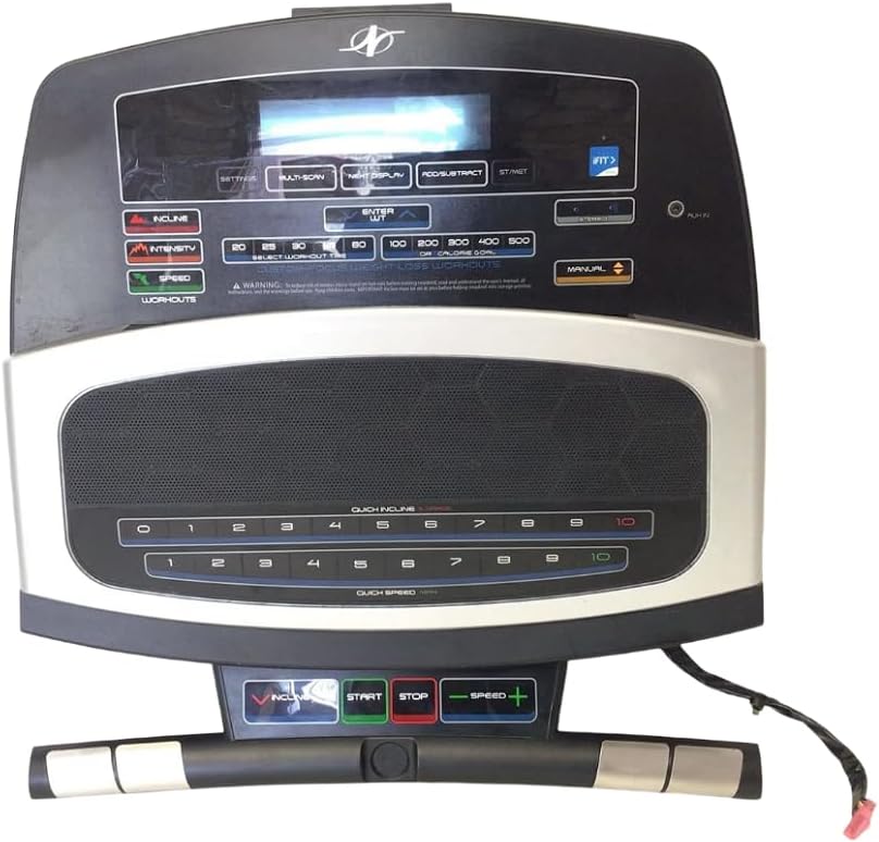 Display Console Panel MFR-ETS5981 & 17 392768 Works with Nordic-Track Pro-Form Treadmil