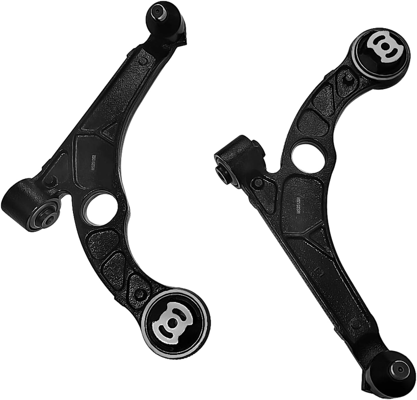Front Lower Control Arm w/Ball Joint Set replacement for 2015-2017 Chrysler 200 & 2013-2016 Dodge Dart
