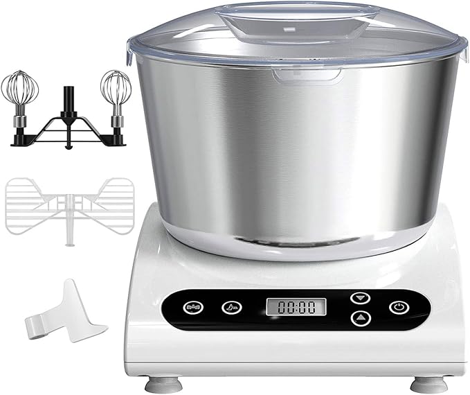 Mixer Kitchen Electric Stand Mixers LCD Display 450w 6QT