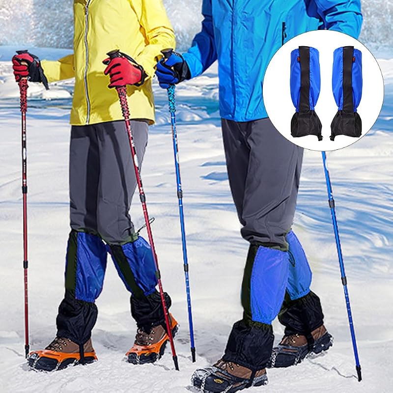 Helweet vízálló lábszárvédő gaiter, hó- és sárvédelem túrázáshoz, trekking és hegymászáshoz