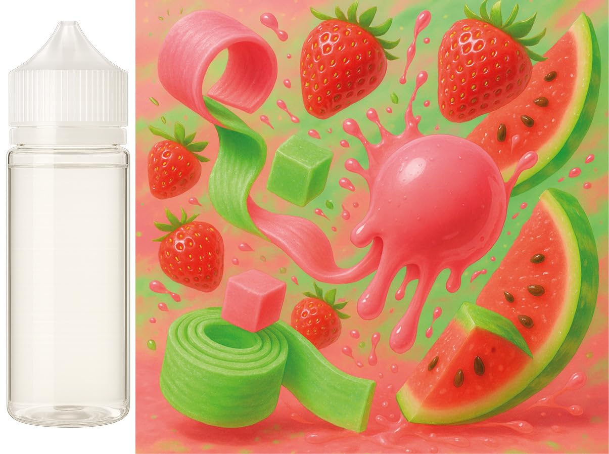 Kaugummi - Huba Strawberry Watermelon Aroma Konzentrat - Vegan - Sasami - 100ml