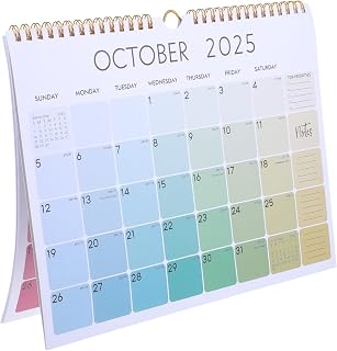 School Wall Calendar Small Monthly Hanging Planner Minimalist Design Yearlong Coverage for Office Home Classroom Scheduling and Event Tracking