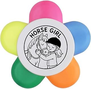 Azeeda 'Horse Girl' flor forma resaltador plu...
