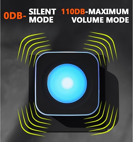 Miniatura 5 de Timbre inalámbrico de 1200 pies, impermeable, timbres y timbres inalámbricos con luz LED flash, 36 melodías, 4 niveles de volumen para oficina en