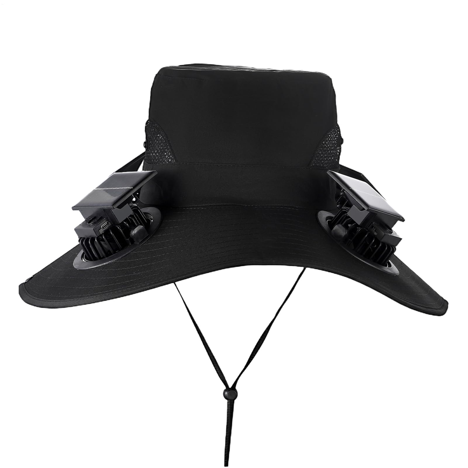 Cappello a ventaglio solare, a 4 teste, protezione a tesa larga, per attività all'aperto, pesca, estate, campeggio, giardino, escursionismo, lavoro, viaggi, spiaggia, sport, golf