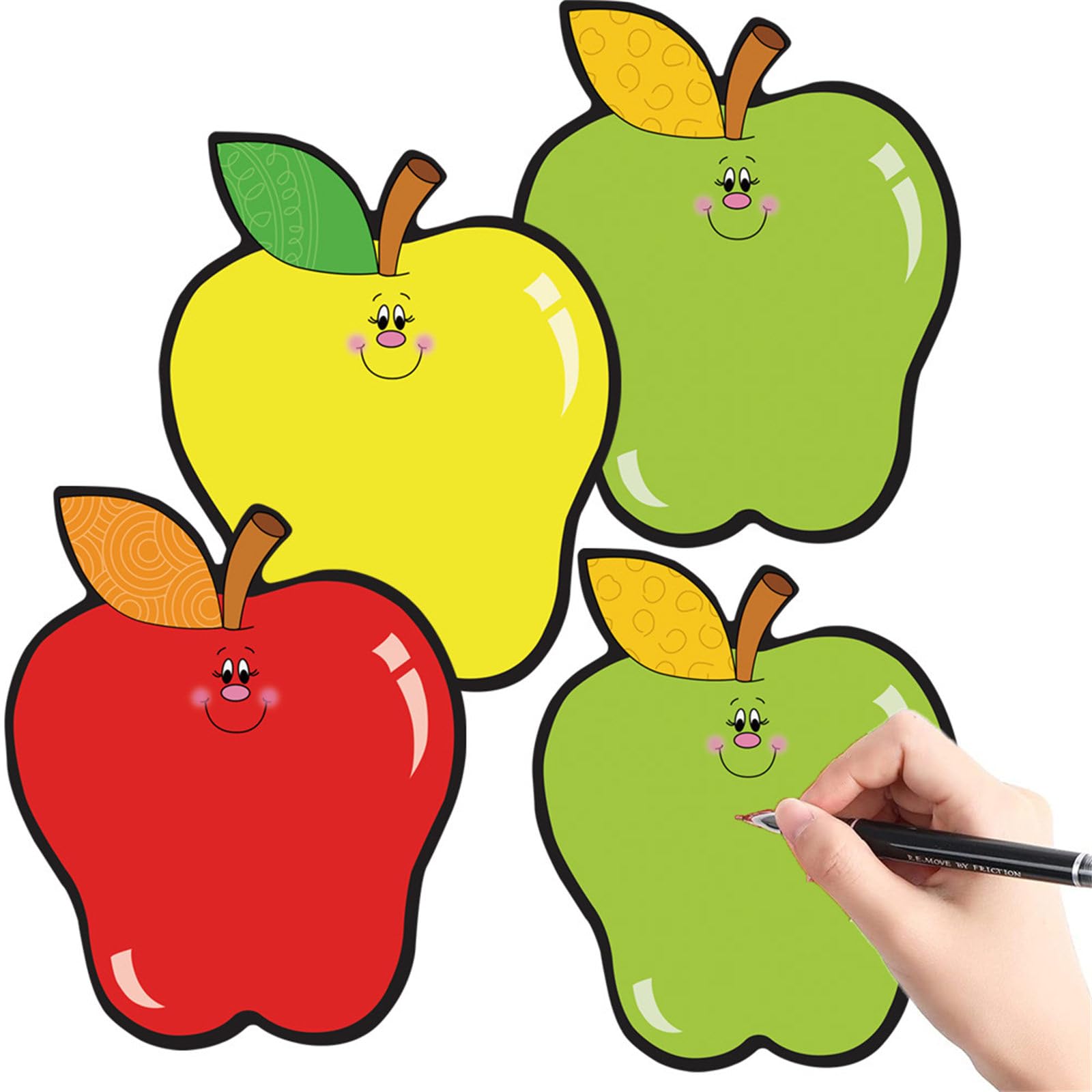 45 Stück Obst-Ausschnitte Aus Papier – Je 10,2 X 15,2 Cm, Bunte Früchte-Motive – Für Pinnwand, Klassenzimmer, Partydekoration
