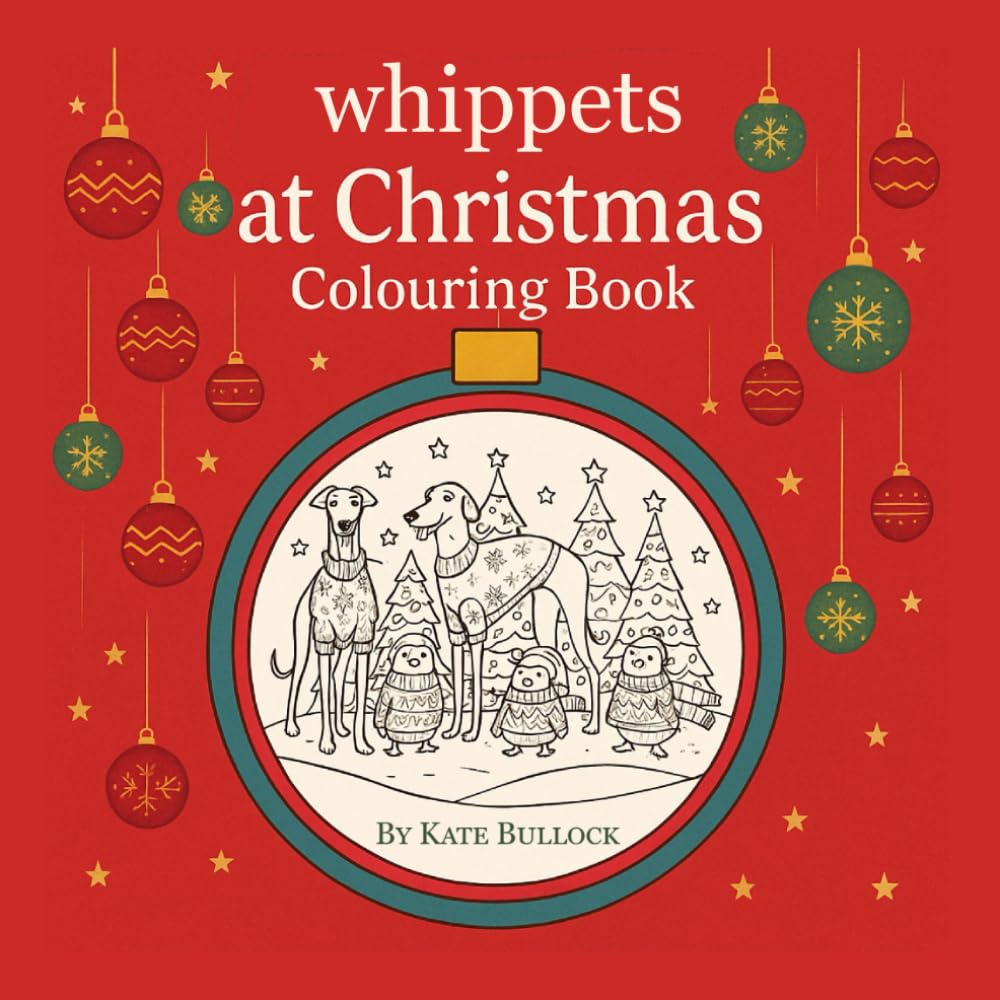 Whippets at Colouring Book