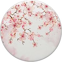 Vista 3 de Japón rosa flor regalo Sakura floristería anime flor de cerezo PopSockets PopGrip: agarre intercambiable para teléfonos y tabletas