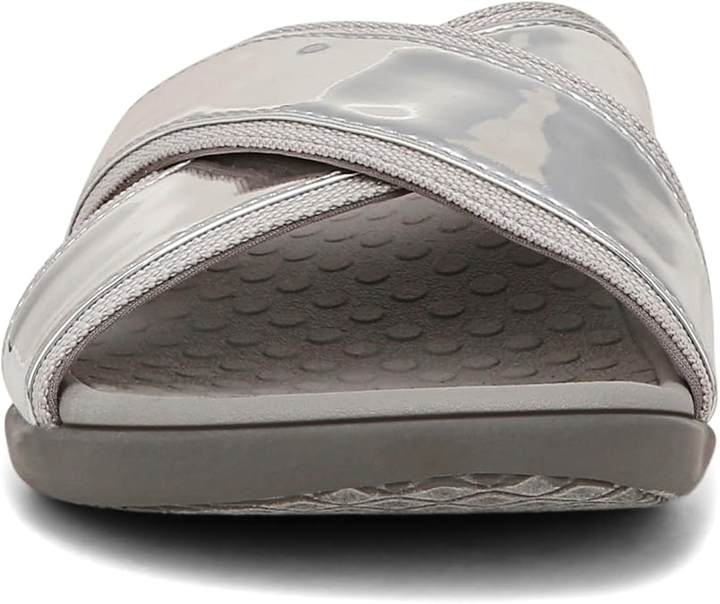 Vionic Merced Women's Cross Strap Slide Orthotic Sandals