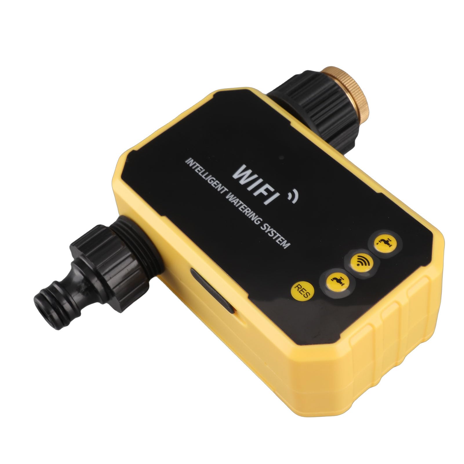 Cocoarm Programmatore per Irrigazione WiFi, Controller Intelligente per Irrigazione Ad Energia Solare con Sensore Pioggia, di Automatico da Giardino per Balconi e Cortili