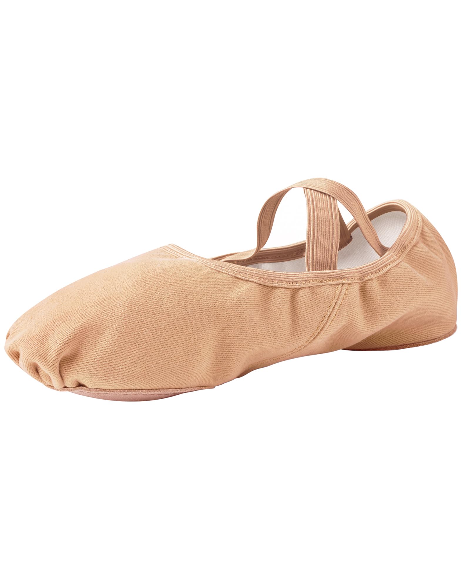 Women Ballet Shoes Highly Stretch Canvas Adult Ballet Slippers Split Sole Yoga Dance Shoe for Girls Boys