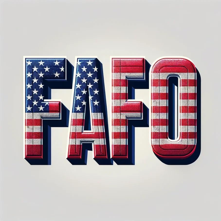 Image of Edward & Co Sticker Fafo Fuck Around Find Out Multicoloured Flag Decal United States for Car Truck Window Laptop Bumper US (6 inch inch), come 60