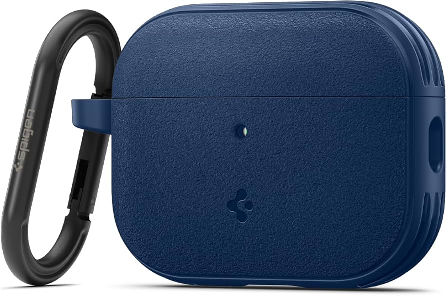 AirPods Pro用アップグレードケース耐衝撃保護カバー ダークブルー