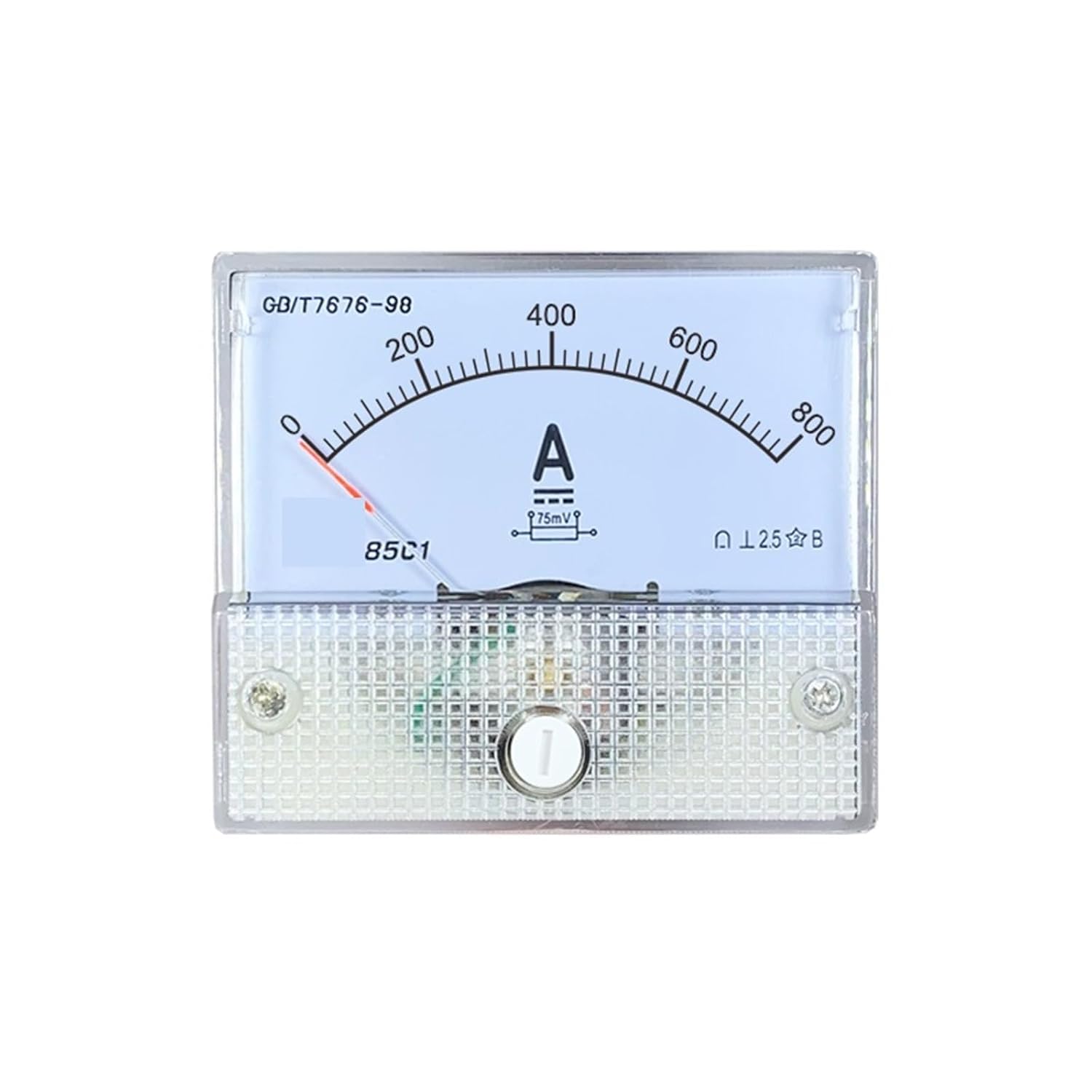 85C1 DC High Current 75mv Ammeter 800A 1200A 3KA 4KA 5KA 6KA Pointer Head 1Pcs(DC 7500A-75mV)