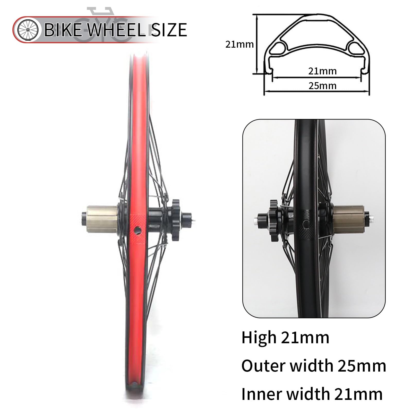 Amazon | 16インチ 305 折りたたみ自転車用ホイール アルミ合金リム