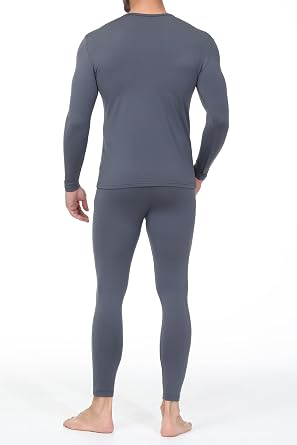 Thermal Underwear for Men Long Johns Base Layer Regular/Tall Top and Bottom Set Pajamas Cold Weather Winter Clothes