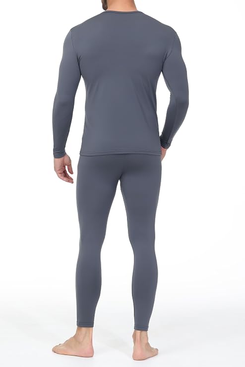 Thermal Underwear for Men Long Johns Base Layer Regular/Tall Top and Bottom Set Pajamas Cold Weather Winter Clothes