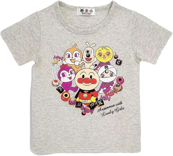 Amazon それいけ アンパンマン 春 夏 秋用 半袖 子供服 Tシャツ キッズ 男の子 女の子 半袖 記念シャツ Tシャツ それいけ アンパンマン 3 90cm Tシャツ カットソー 通販