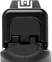 Vista 2 de NDZ Performance Placa de Cubierta Trasera de Deslizante para Glock 17 19 19X 20 21 22 23 26 27 34 45 y 47 49 Gen 5 9MM .40 S&W, Aluminio Gravado