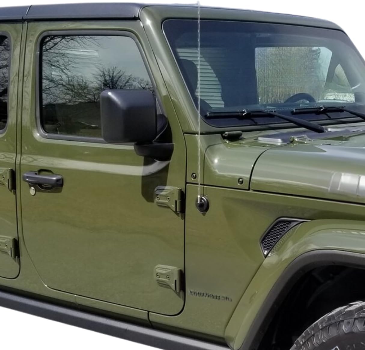 Auto Paint Depot Touch Up Paint for Jeep Wrangler-Sarge Green GG (All Years, All Models) Half Ounce with Clear Coat