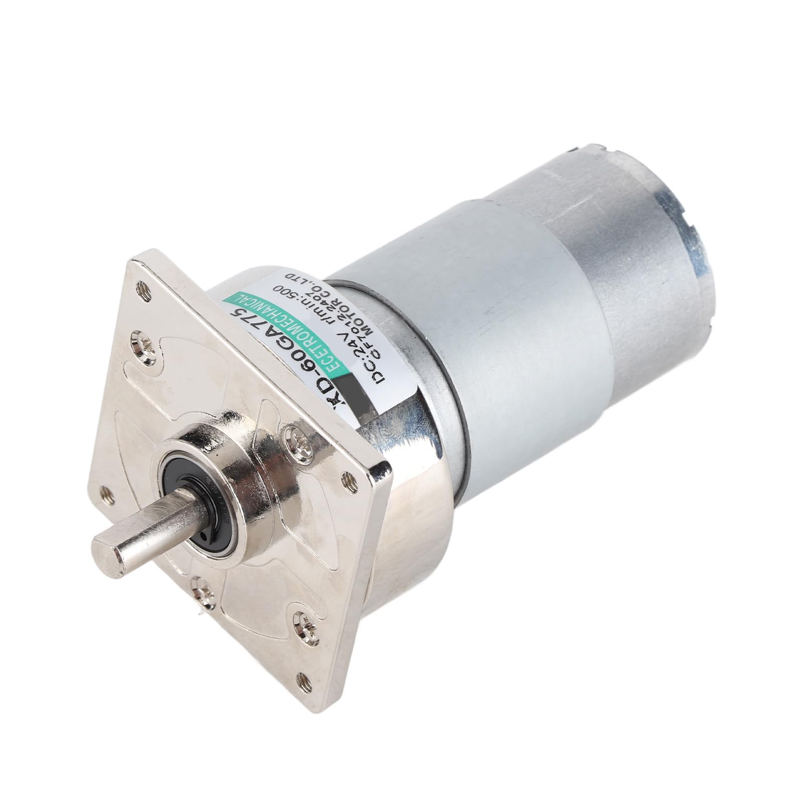 DC12V / 24V 35W Mini DC Motoriduttore a velocità regolabile in metallo Grande coppia motore CW/CCW(24V 500rpm)