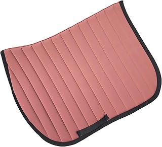Horse Saddle Pad Western, Pony Saddle Pad, La cómoda almohadilla de la silla de montar de sudor de sudor, Equipo de conducción de estilo elegante para principiantes para principiantes profesionales