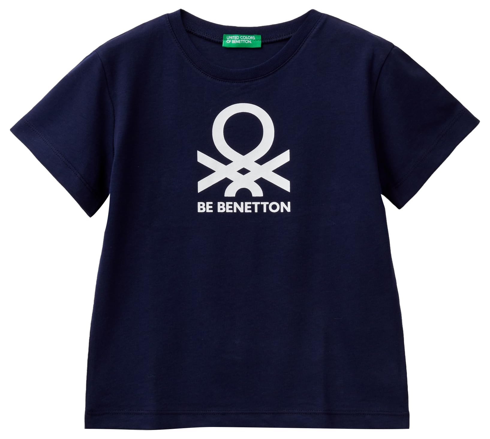Kids Jacket Camiseta United Colors Of Benetton Niñas - Cuello Redondo, Estilo Casual Camiseta Benetton Niñas Cuello Redondo