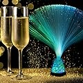 Tradeopia Novelty Fiber Optic Light Glitter Lamp, A Great Room Decor Which Gives Romantic Touch to Your Home, Bedroom Decor, Night Light, Led Lighting, ?11.3 ounces