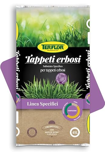 Terriccio Substrato per tappeto erboso Terflor lt 45