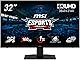 【Amazon.co.jp限定】MSI ゲーミングモニター MAG 322UPF 32インチ/4K UHD/RAPID IPSパネル/160Hz/1ms(GTG)/KVMスイッチ/Adaptive-Sync/DisplayHDR 400/HDMI 2.1/DP1.4a/USB Type-C給電可能(最大90W)/縦横回転・高さ調整/メーカー3年保証