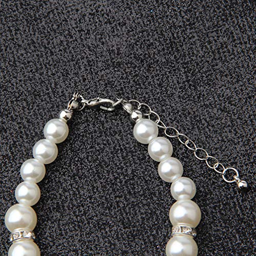 Bobauna Today You're The Flower Girl Imitation Pearl Bead Chain Bracelet Wedding Gift For Flower Girl (Flower Girl Bracelet) #TOP3