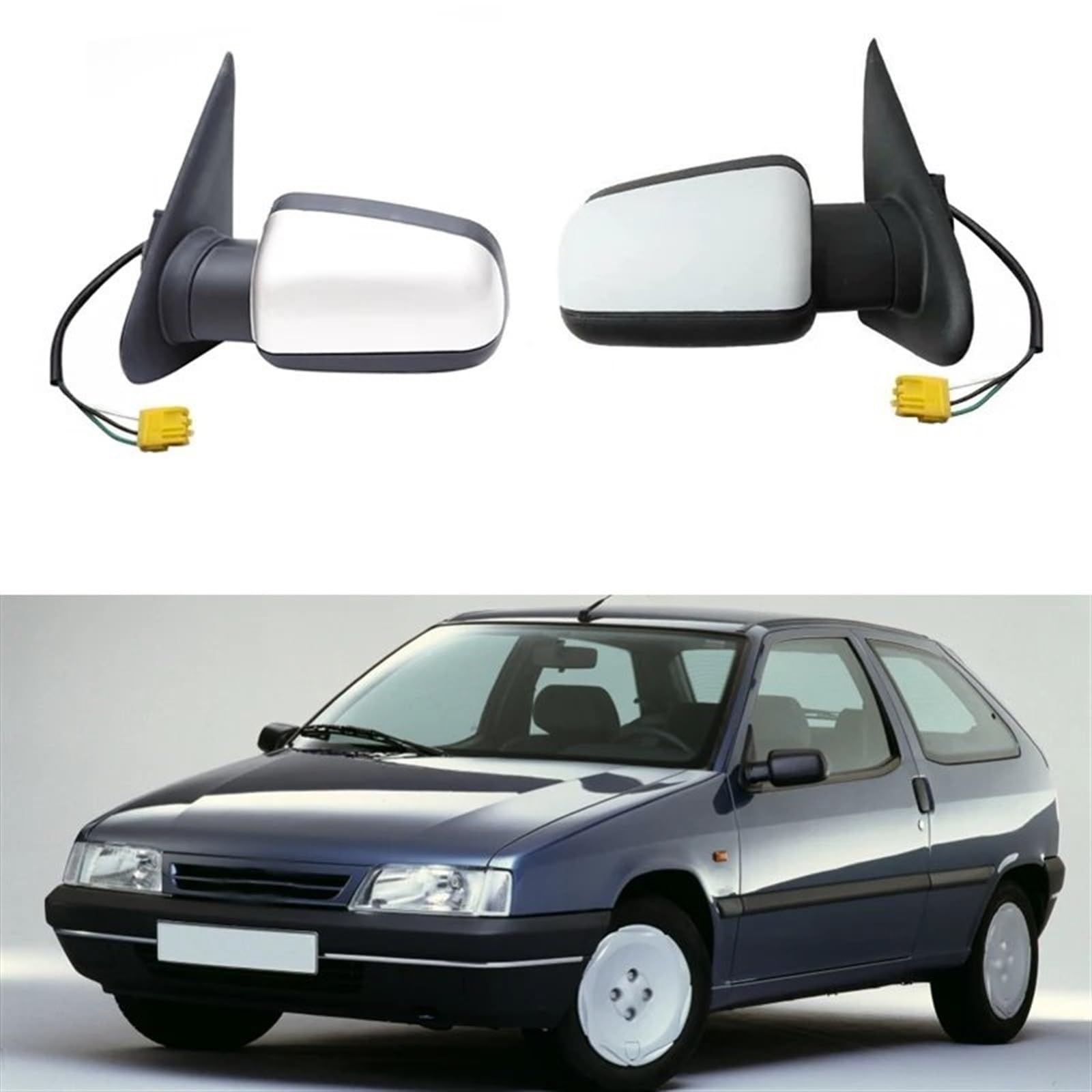 Amazon.co.jp: ドアミラー シトロエン ZX 2002-2007 手動電気調整可能