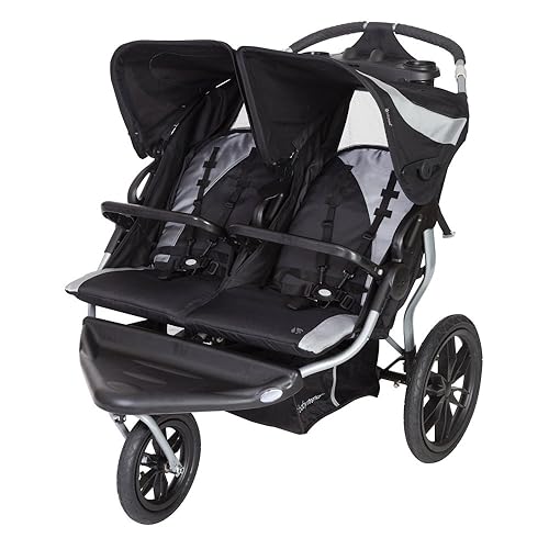 Baby Trend Navigator Lite - Cochecito doble para correr, Baby Trend Navigator Lite Cochecito doble,