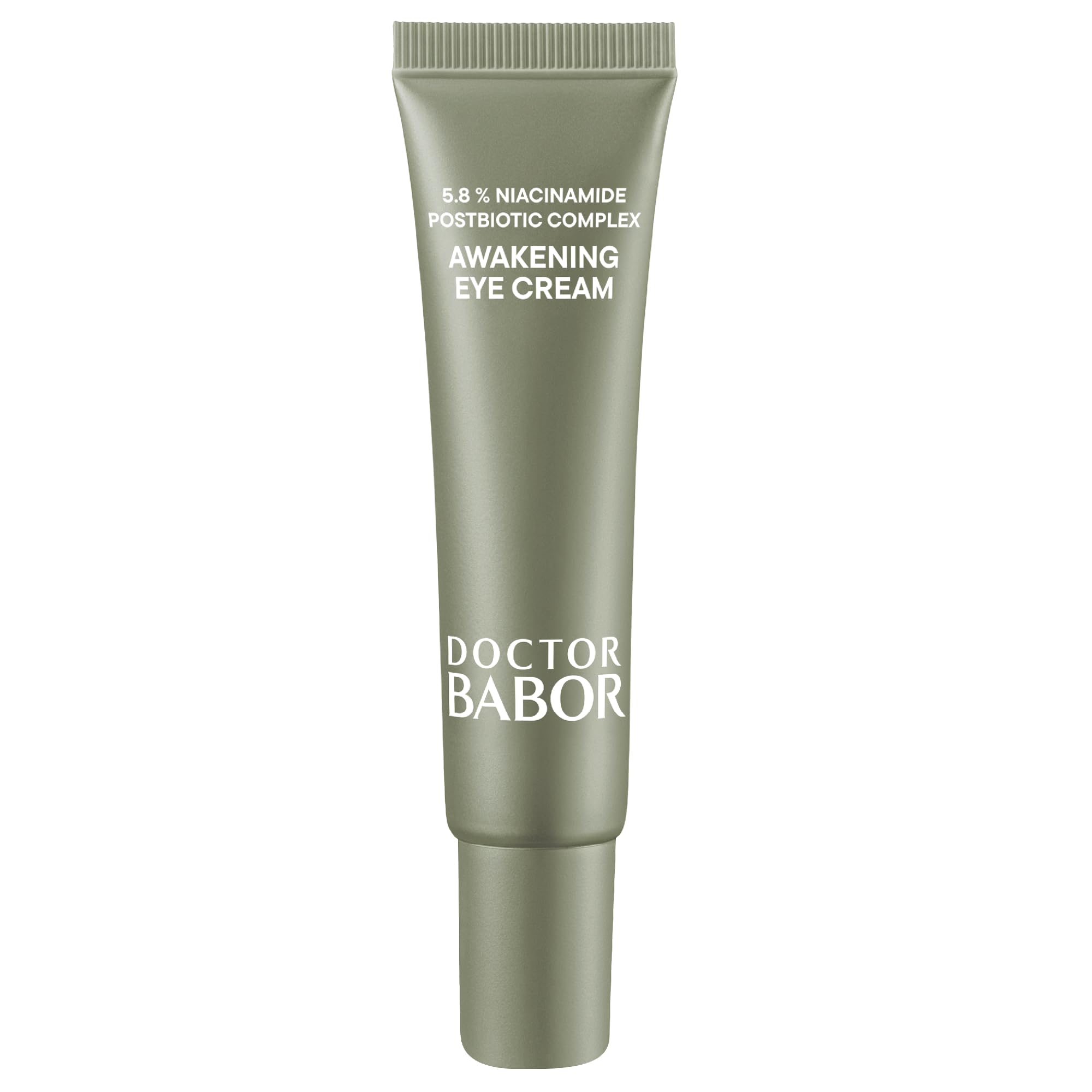 DOCTOR BABOR Microbiomic Awakening Eye Cream (15 ml) – vegane Augencreme zum Kaschieren von Augenschwellungen – professionelle Augenpflege für eine strahlende Augenpartie