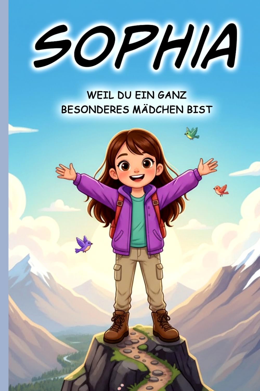 Sophia – Du bist etwas ganz Besonderes – Personalisierte Kurzgeschichten für Mädchen – Liebevolles Vorlesebuch mit Alltagsabenteuern für Kinder von ... zu Weihnachten, Geburtstag, Ostern & Nikolaus