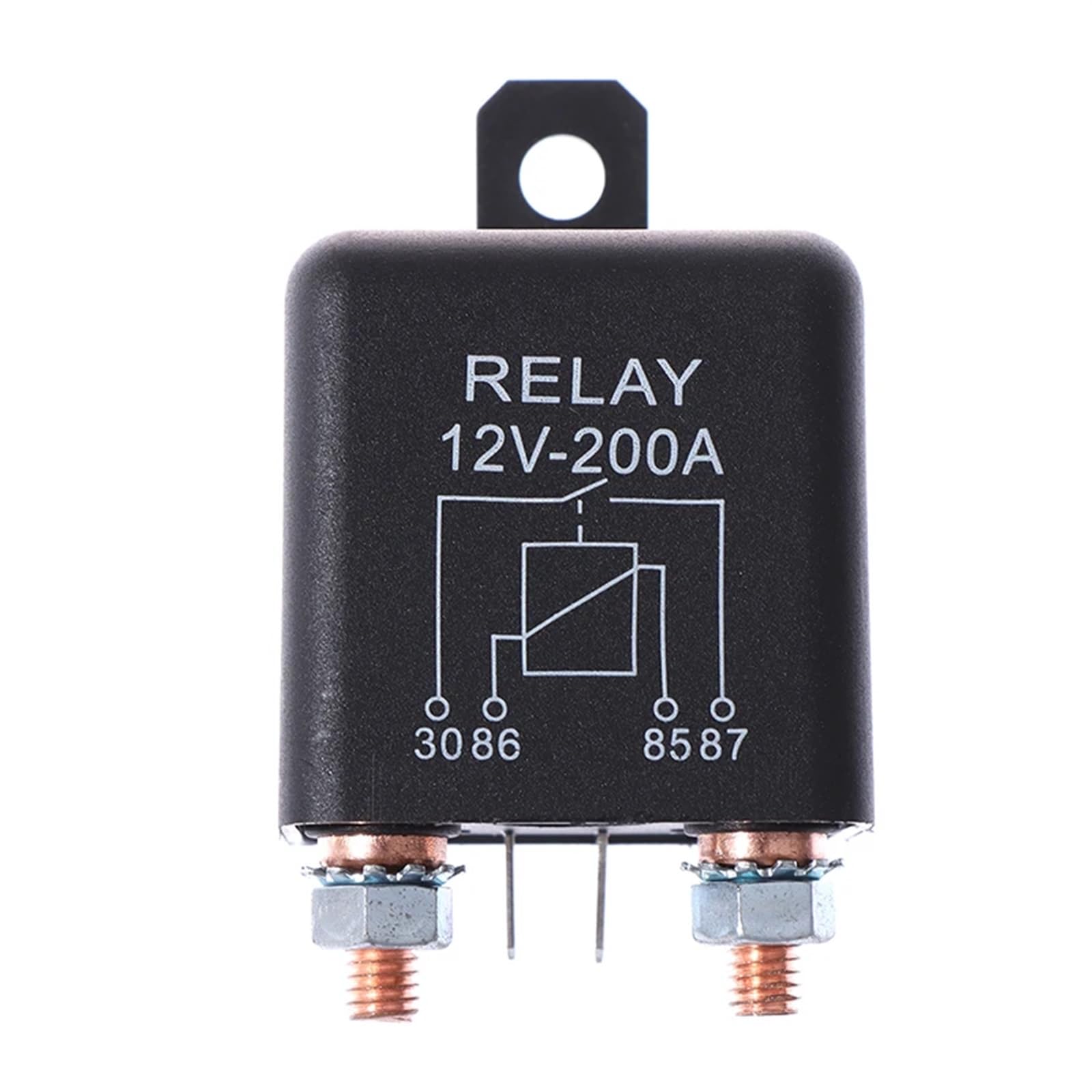 Relais de treuil 12V 200A haute performance à 4 broches pour isolation de batterie