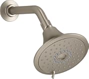 22169-G-BV Forte Multifunction Showerhead&comma; Wall-Mount&comma; 3 Spray Settings&comma; 1&period;75 GPM&comma; Vibrant Brushed Bronze