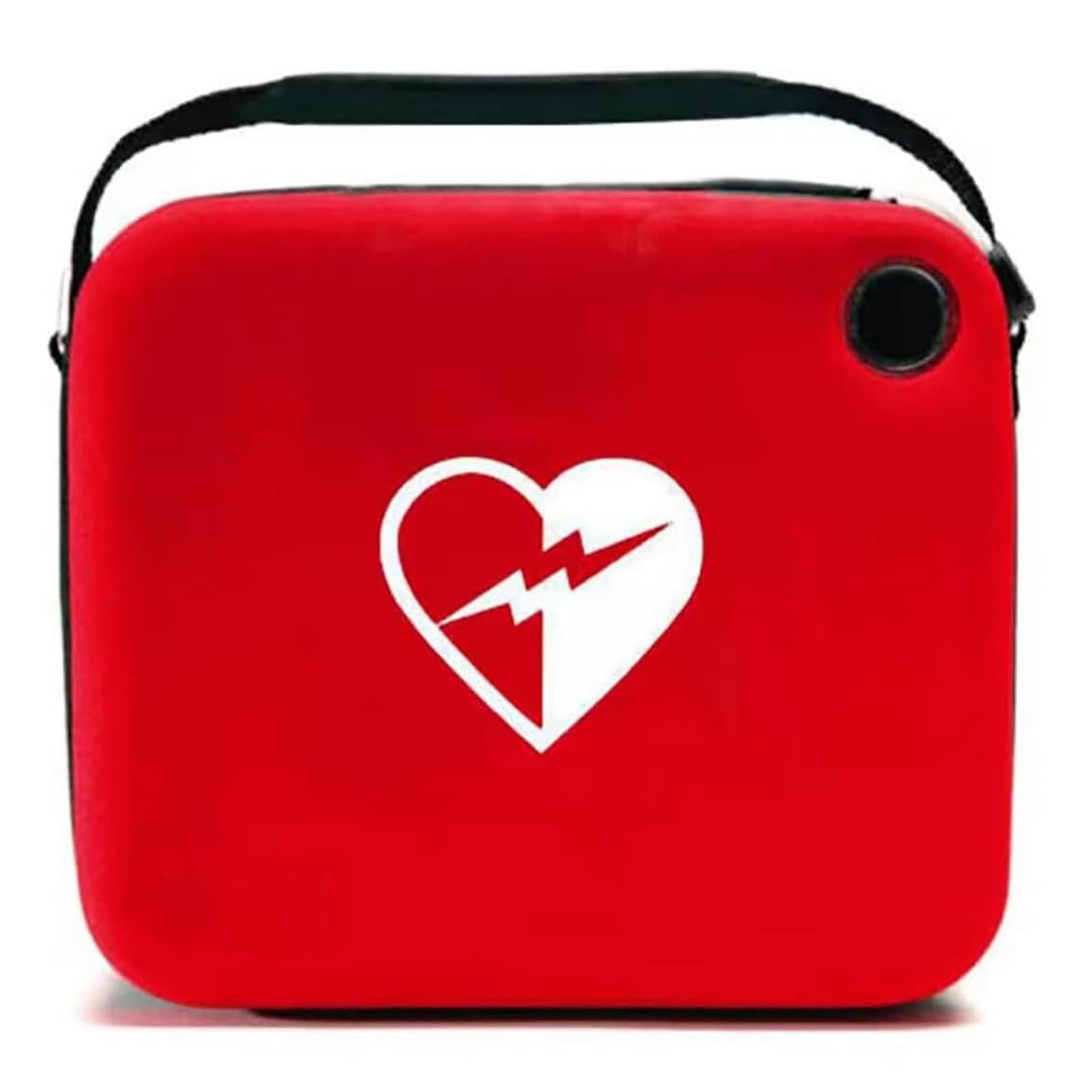 Tragbarer Defibrillatorbehälter, AED-Defibrillator-Aufbewahrungstasche, Mit Signalloch Für Die Fernbedienung, Auffälliges Symbol, Geeignet Für HSE- Und FRX-Serie, Für Krankenhäuser, Öffentliche Plätze