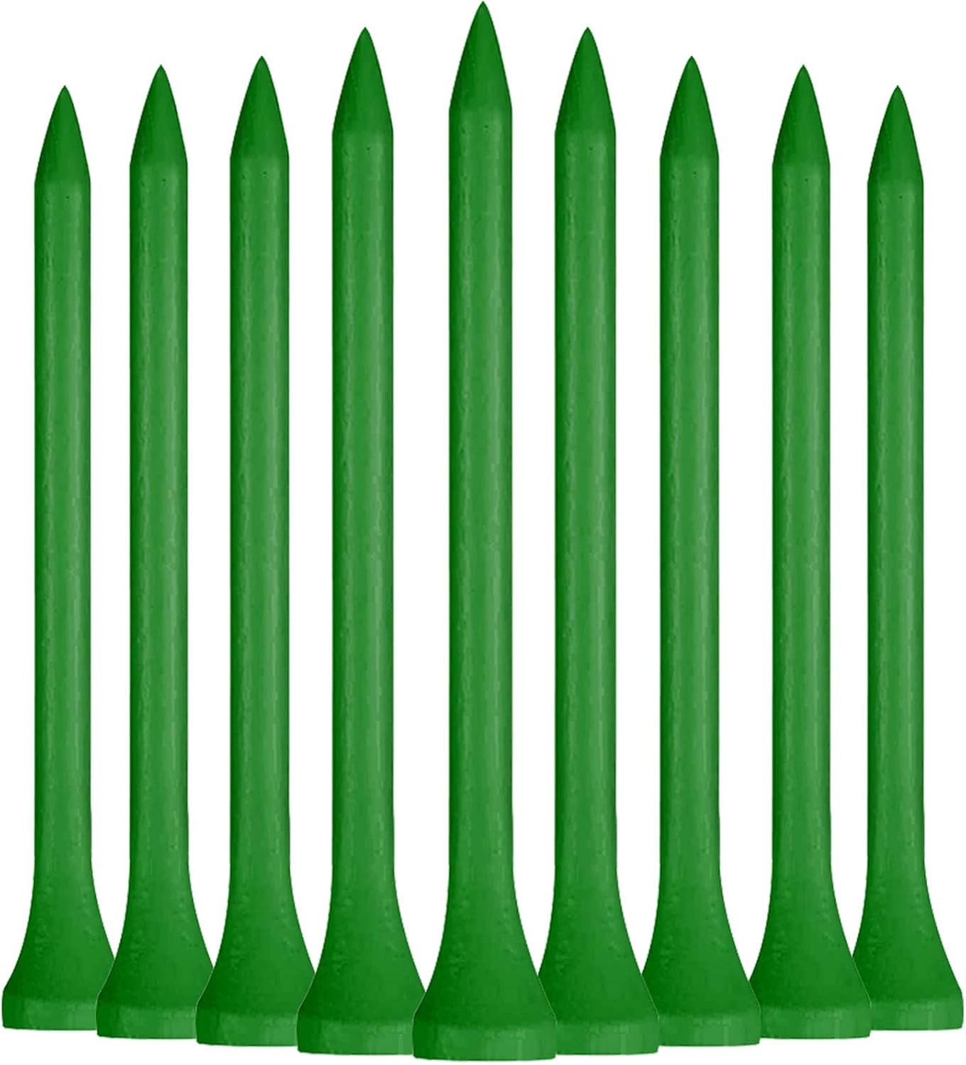 Zivisk Wooden Golf Tees 1-1/2", 2-1/8", 2-3/4", 3-1/4" 100 Count