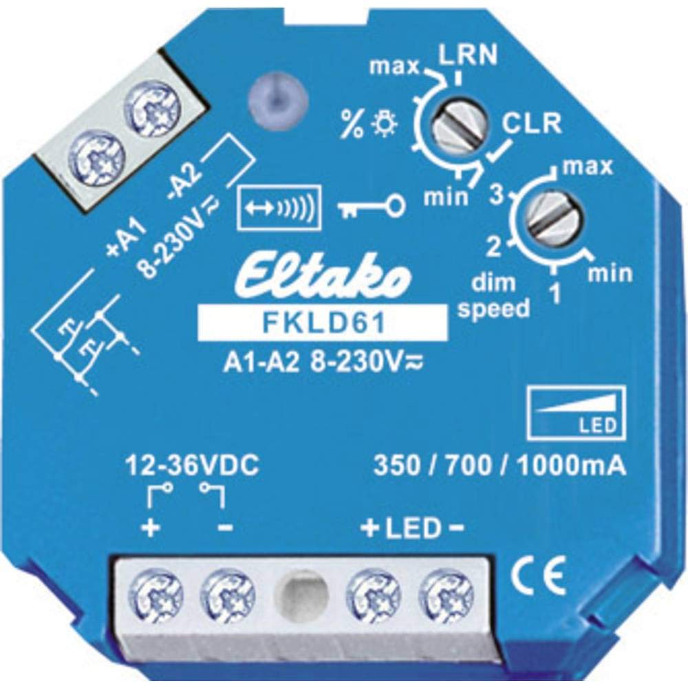 Eltako fkld61 - Actuador radiofrecuencia dimmer para led Corriente