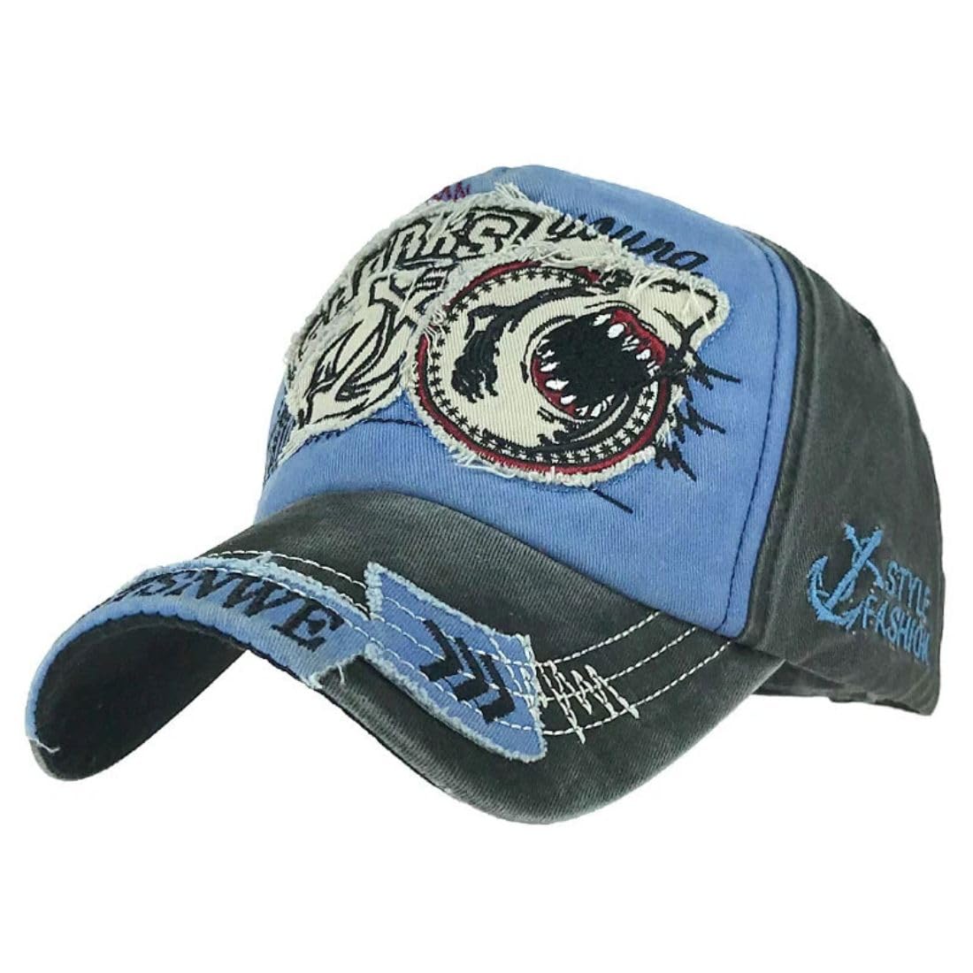stylish cotton adjustable baseball cap for men and women, embroidered unisex cap for summers