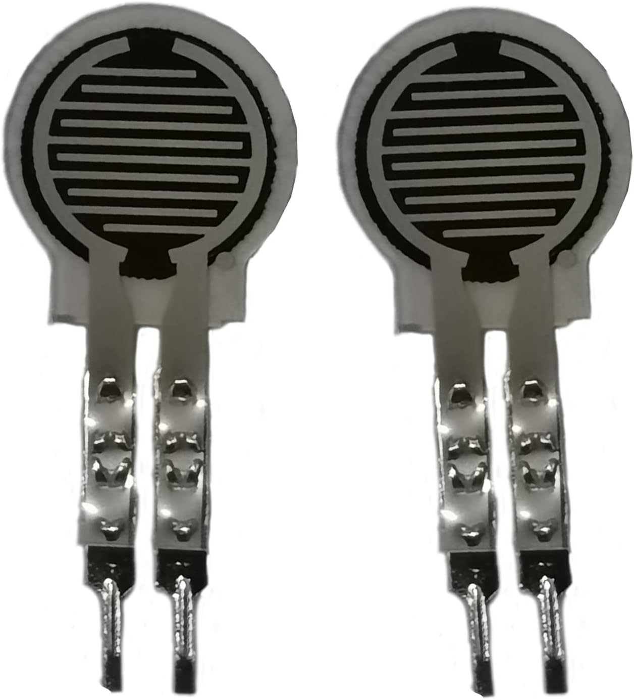 Force Sensing Resistor, Pressure Sensor, 20GM-2KG Force Sensor, High Precise Flexible Force Gauge for Home Industry (2 Pack)