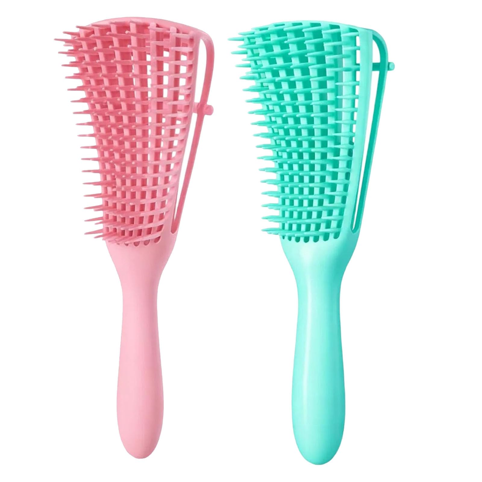 Dog Grooming Brush, Dog Brushes for Grooming, Dog Detangler Brush for Tangled Fur Removal, for Coat Maintenance, Two Piece Knot Comb Set