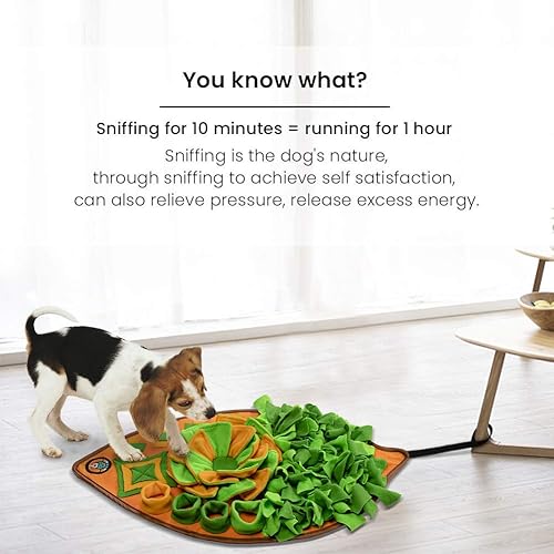 Miniatura 6 de AWOOF Tapete para perros y perros tapete de alimentación de nariz para perros juguetes interactivos para mascotas que fomentan las habilidades