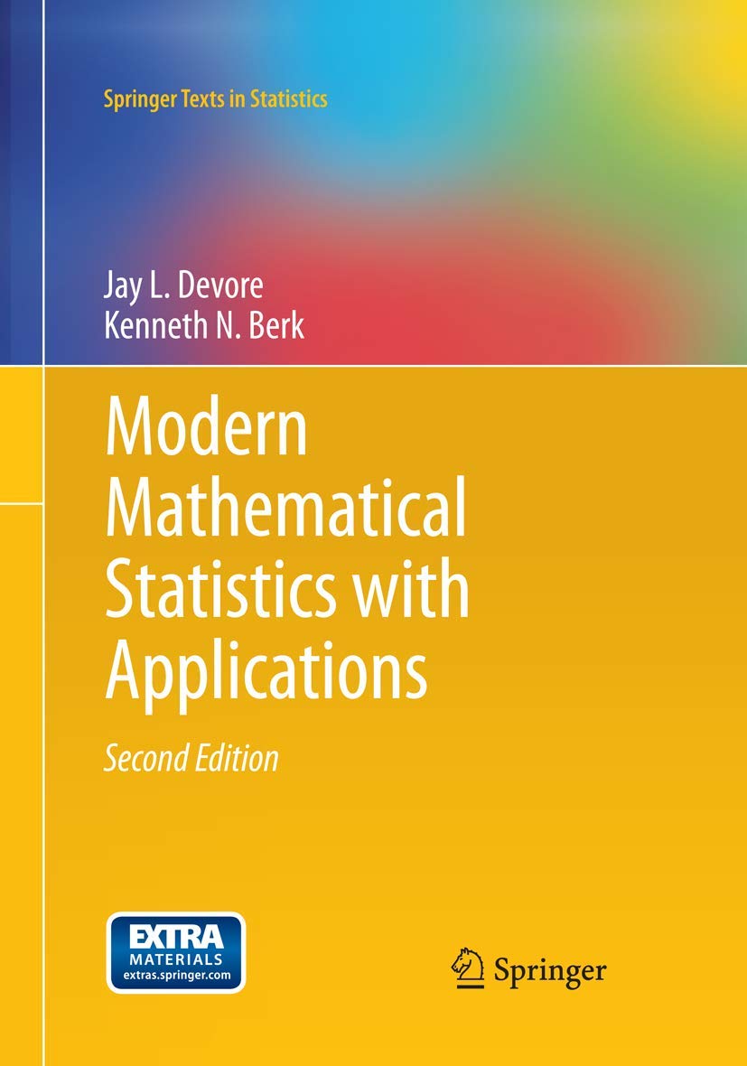 Modern Mathematical Statistics with Applications