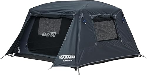 Miniatura 3 de Kakadu - Tienda de campaña de marco rápido 3P, tienda de campaña para 3 personas, configuración de 1 minuto, diseño de doble cubo de marco rápido